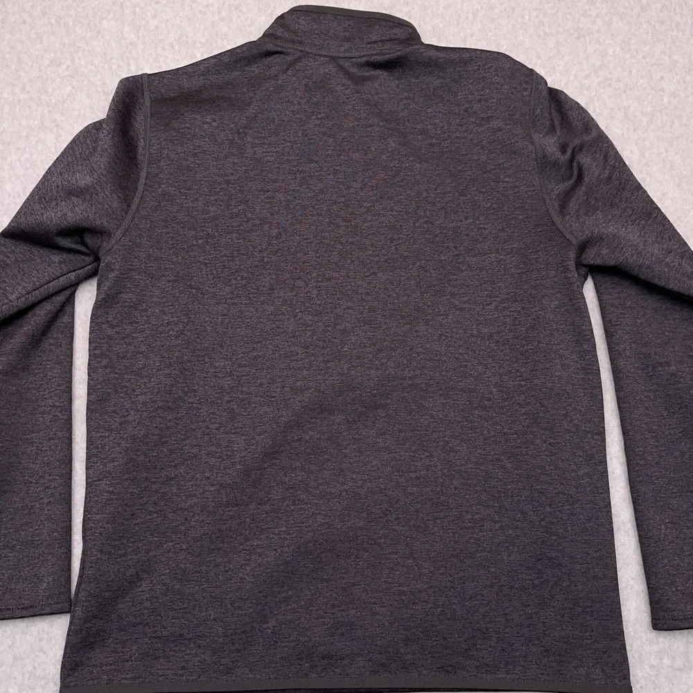 The North Face Skyline 1/2 Zip Fleece Men's Large Gray Mock Neck Embroidered‎